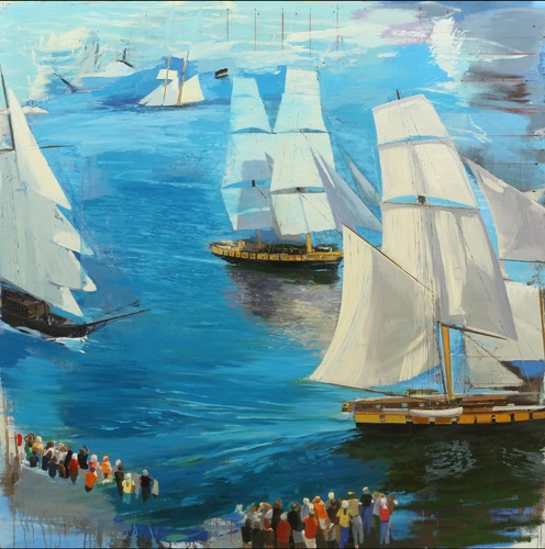 Brown Sails & Sea II